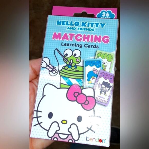 New Hello Kitty Matching Learning Cards - Picture 1 of 1